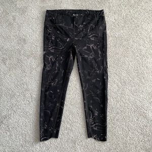 Athleta Leggings - Marbled Print